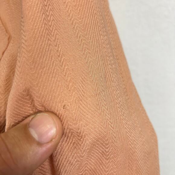 Cotton Cardigan Woman's 1X Chiffon Smocking Top Rose Cottagecore - Picture 15 of 15